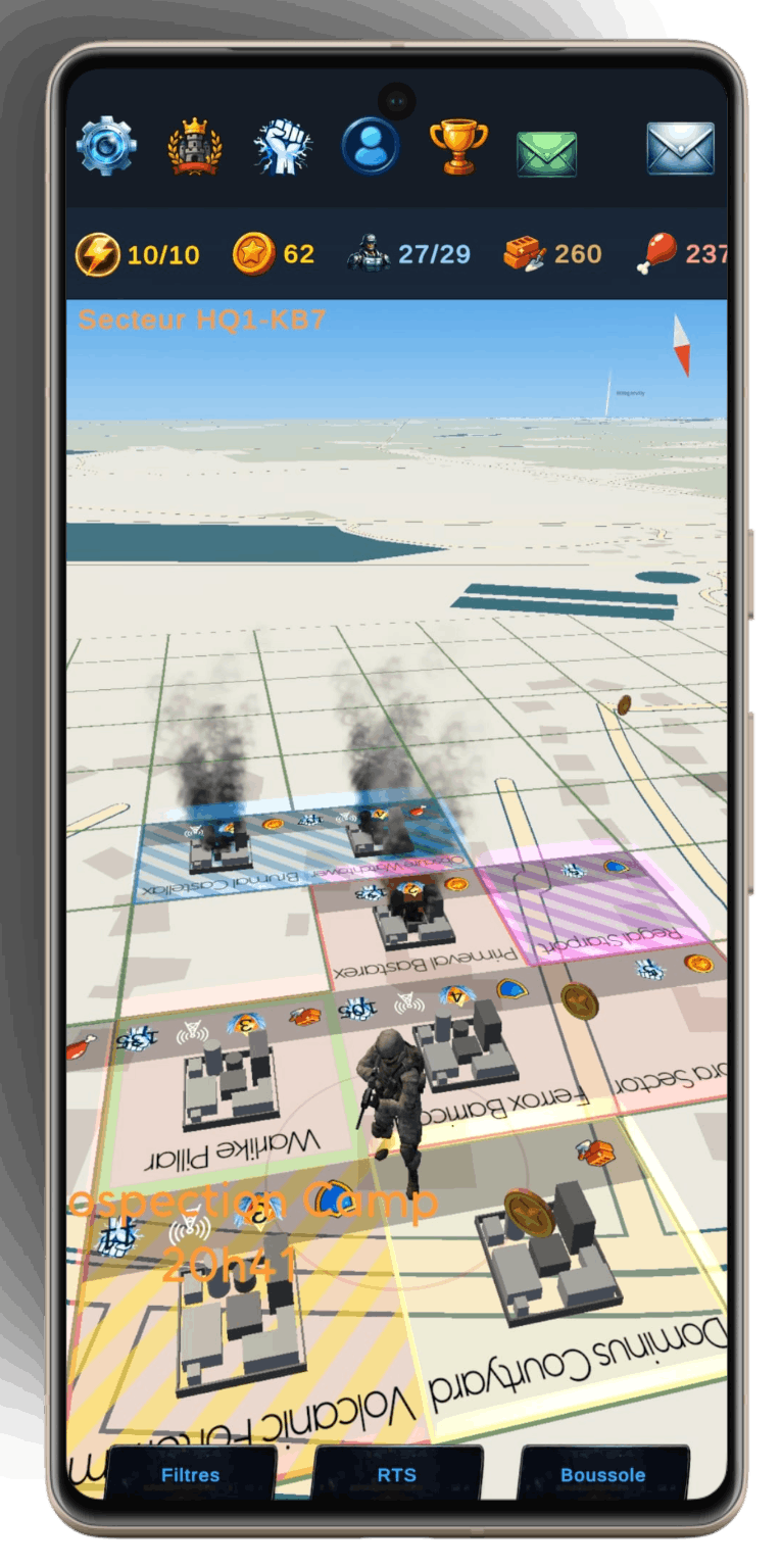 Phase de combat PVP