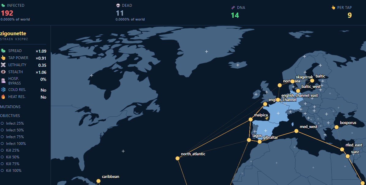 Propagation par routes maritimes